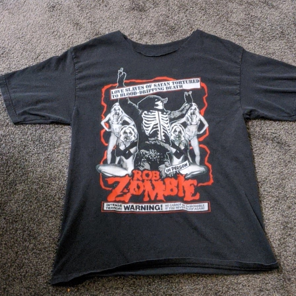 Rob zombie band tee